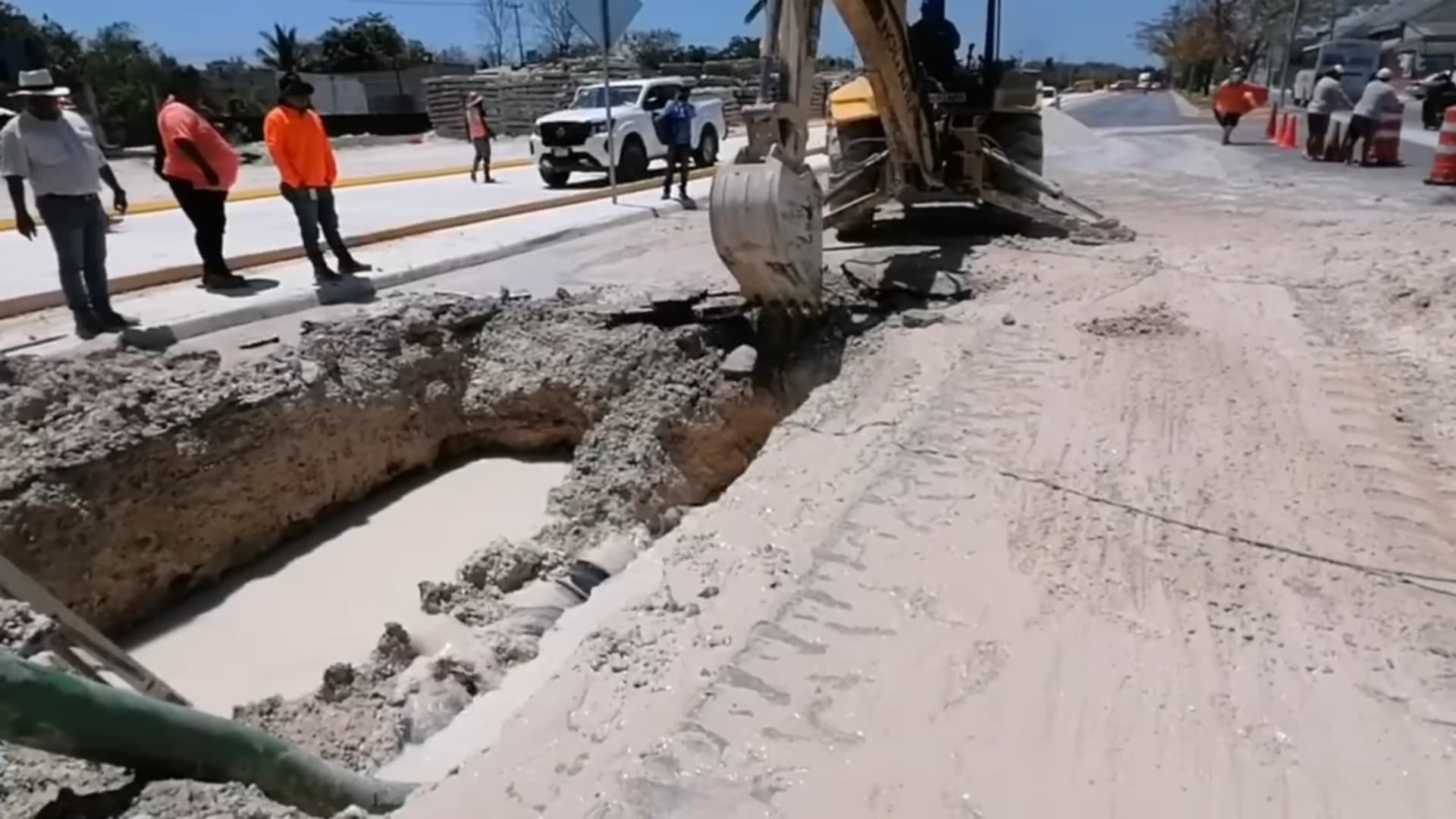 Por fuga 20 colonias sin agua en Campeche 