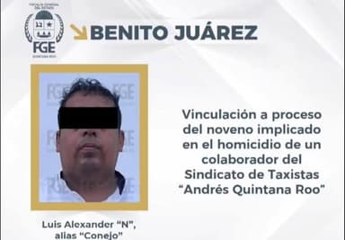 ImagenDetienen a taxista por asesinato de líder sindical en Cancún
