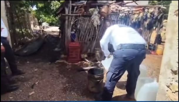 Se incendia cocina en Dzitbalché, Campeche