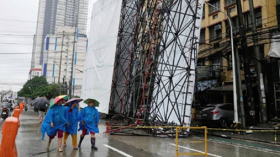 Tifón "Wipha" deja tres muertos tras su paso por Filipinas; se dirige a China