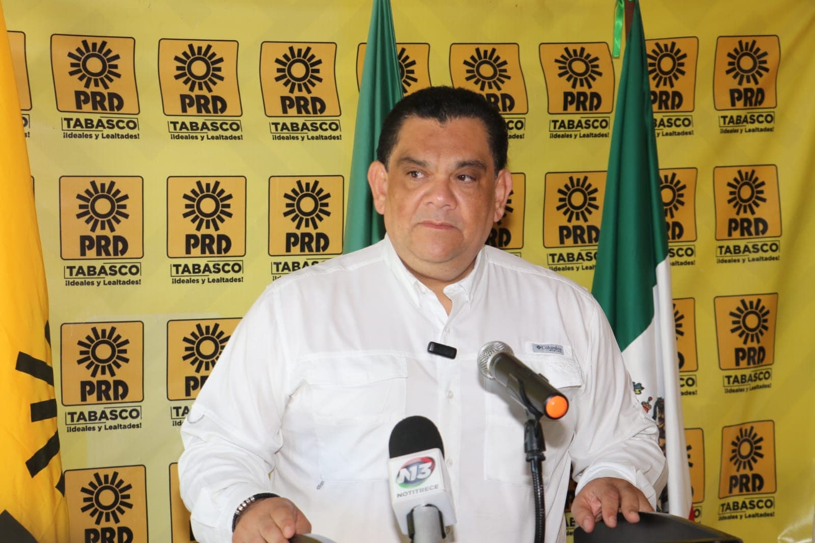 PRD Tabasco formaliza su registro local 
