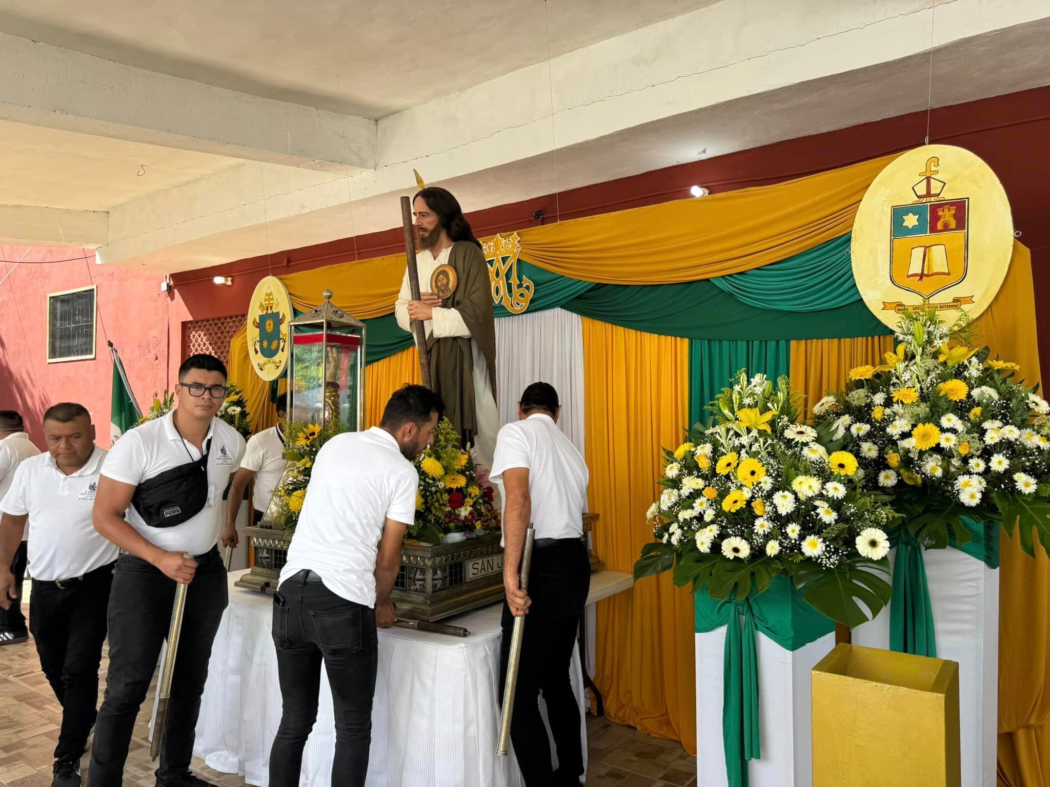 Llegan las reliquias de San Judas Tadeo a Campeche