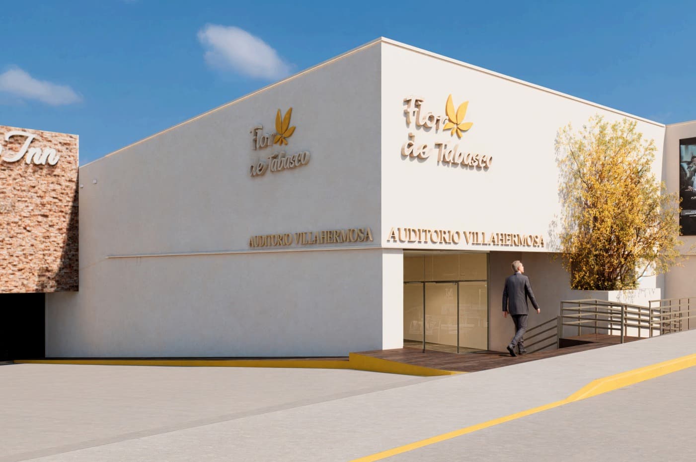 Anuncian auditorio "Flor de Tabasco" para 800 personas