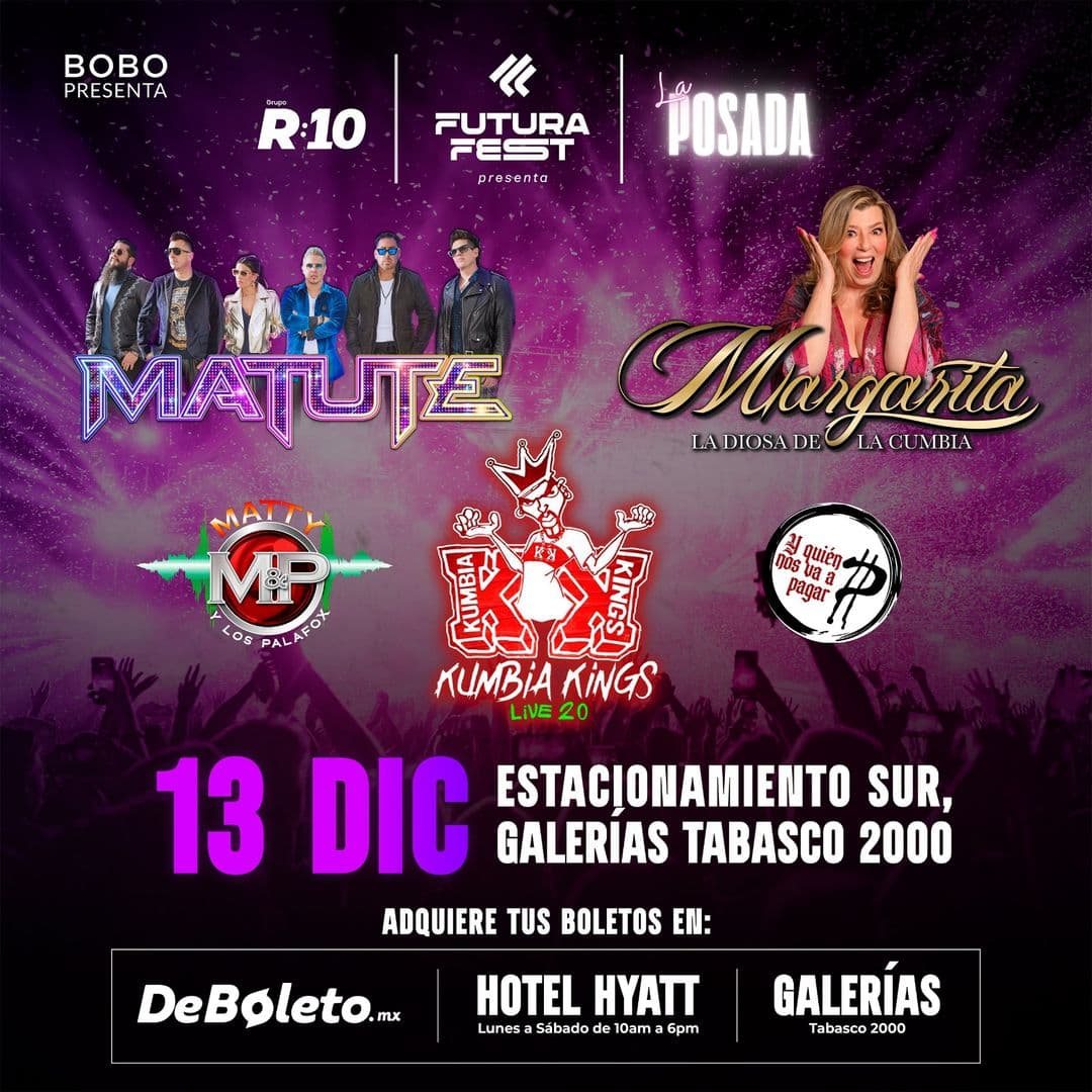 Futura Fest: el ¡Mega Concierto del Año! 