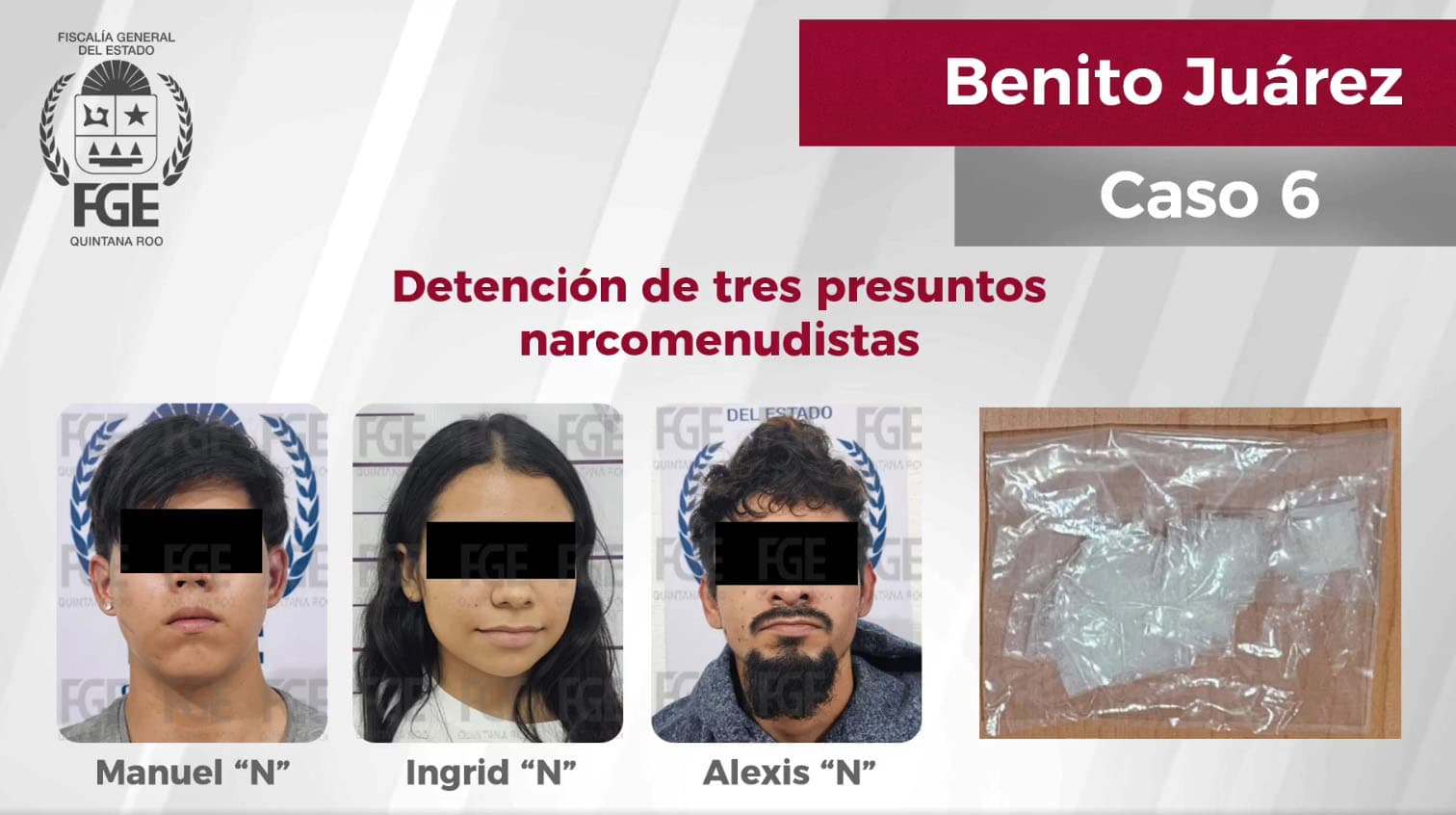 Detienen a tres sicarios en Cancún, cobraban 60 mil pesos por servicio