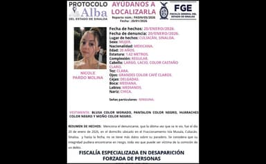 Imagen Buscan en Sinaloa a Tik toker secuestrada 