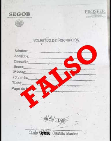 ImagenBienestar alerta sobre estafas en registros a programas