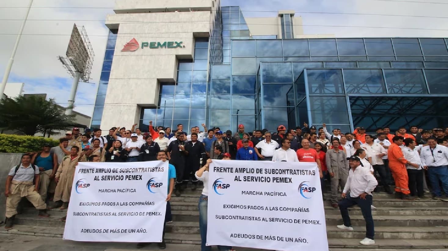 Incumplieron a subcontratistas de Pemex: 'no nos han pagado', se quejan