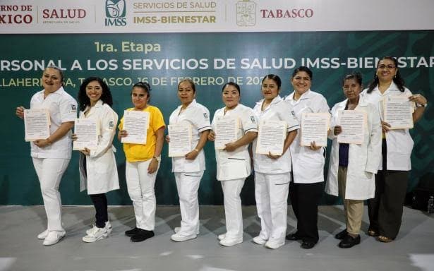 ¡Por fin! Eventuales pasarán a nómina federal del IMSS Bienestar 