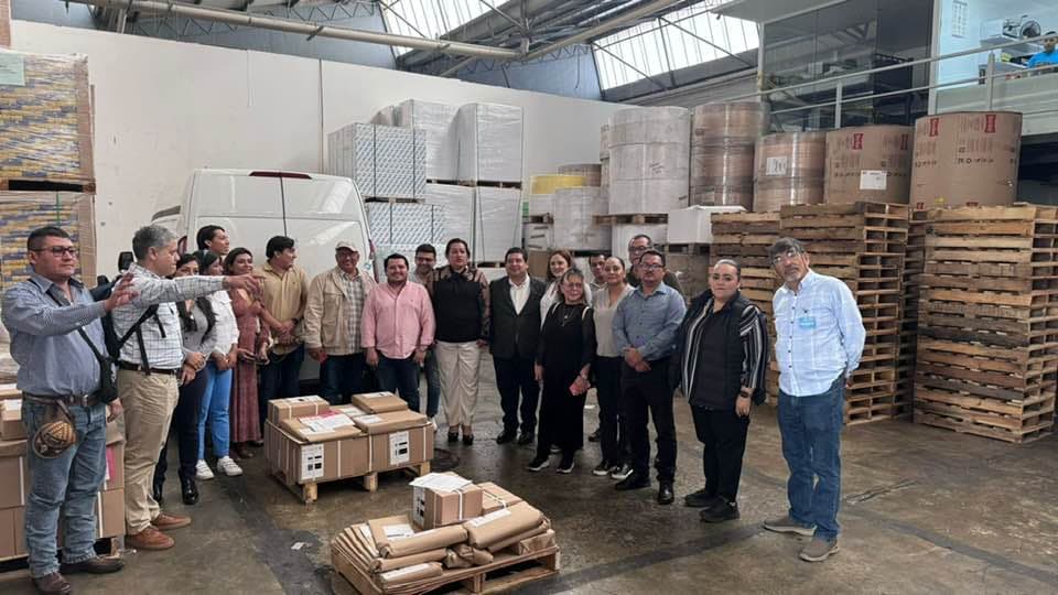 Arriban boletas para las elecciones extraordinarias