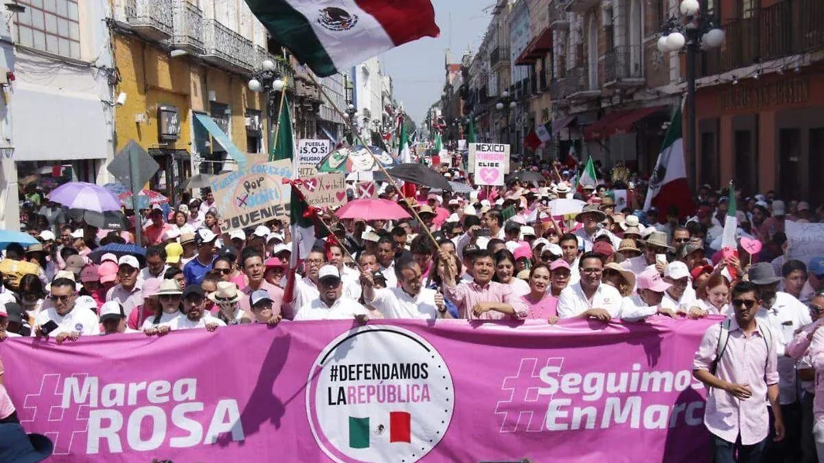 Quiere Marea Rosa ser Somos México 