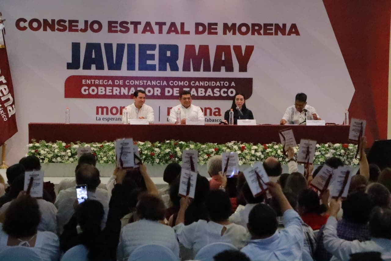 Ofrece May seguir haciendo historia en Tabasco