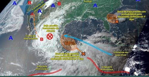 Nueva Alerta Meteorológica otro ciclón tropical 