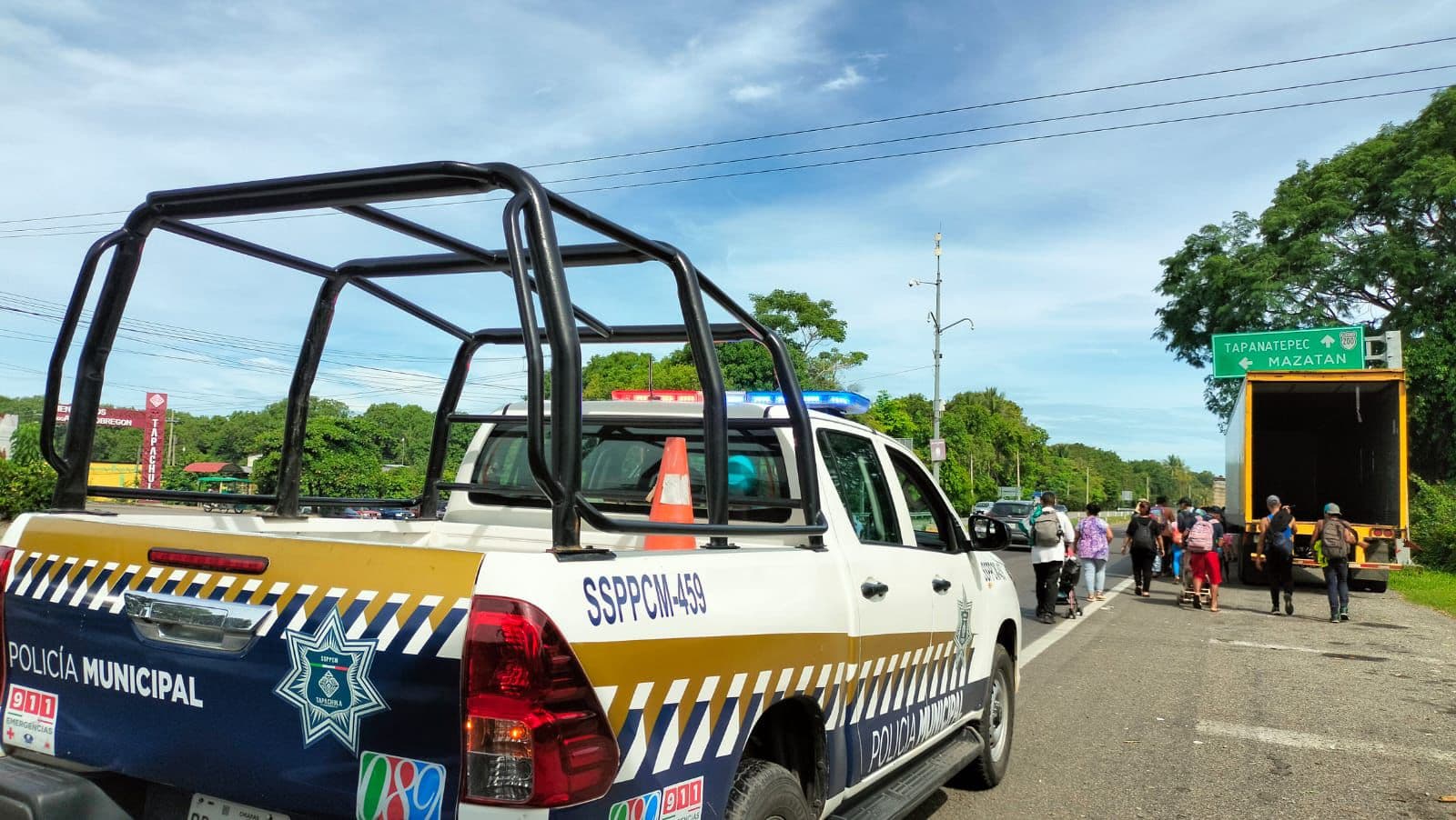 Negocio redondo en retenes migratorios