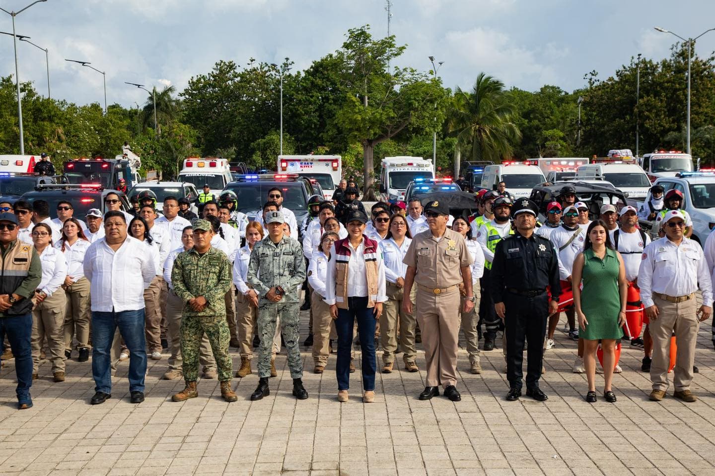 Inicia operativo vacacional de verano 2025 en Playa del Carmen