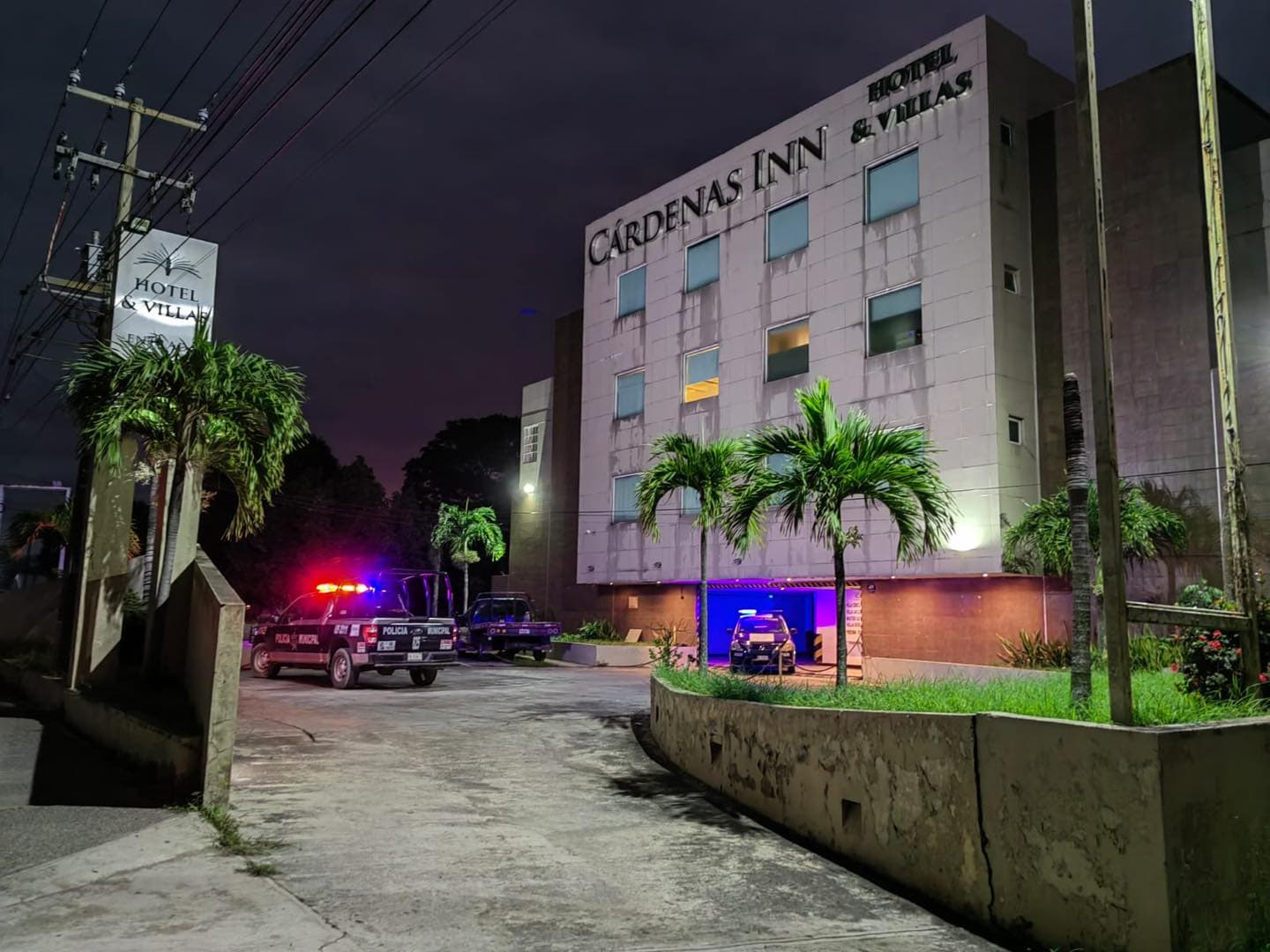 Comando armado irrumpe en Hotel