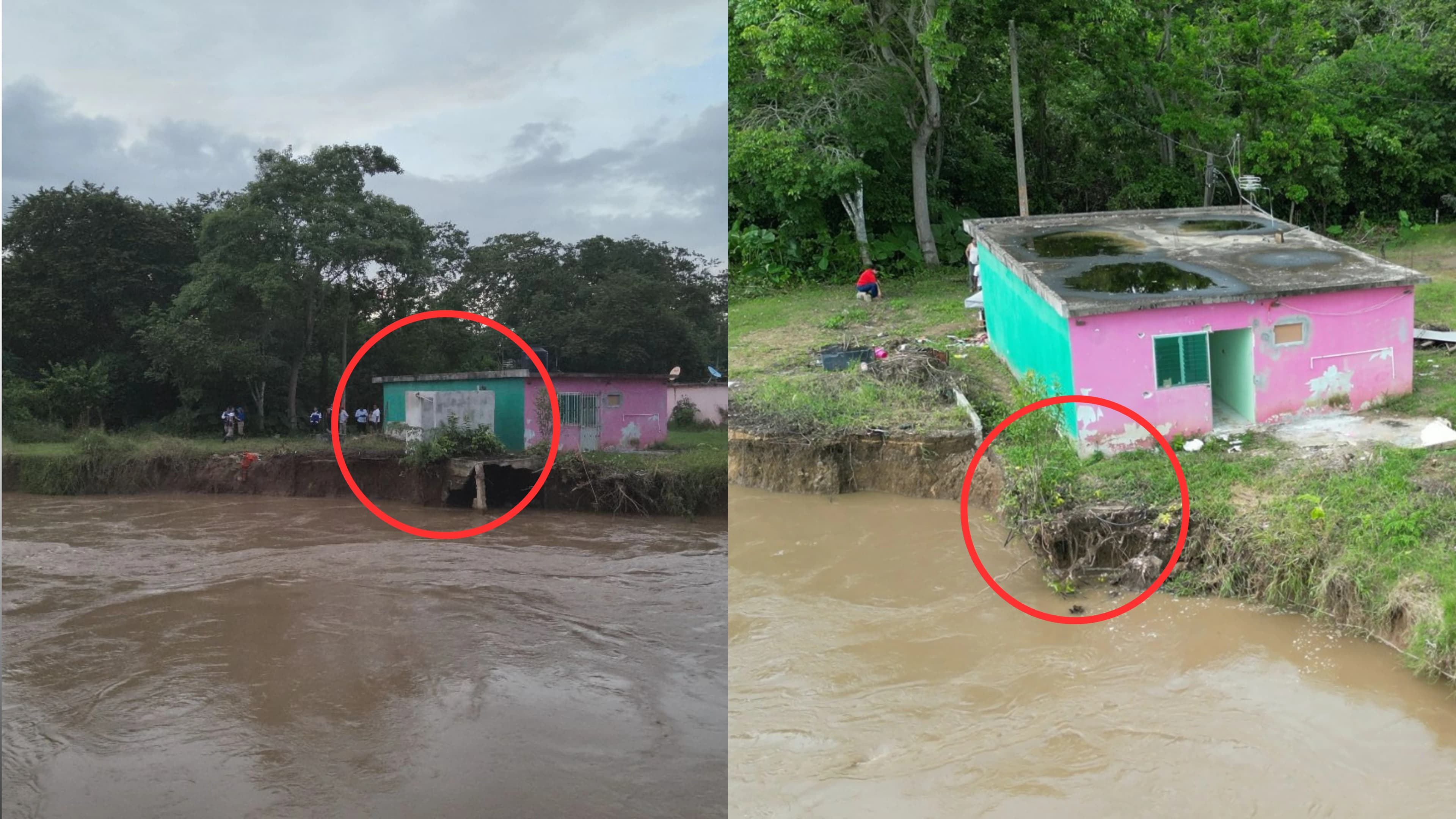 Devora río de la Sierra viviendas del Cedral