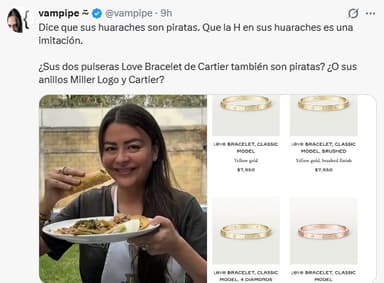 ImagenBalconean redes a senadora que asegura usa "imitación" de marcas de lujo