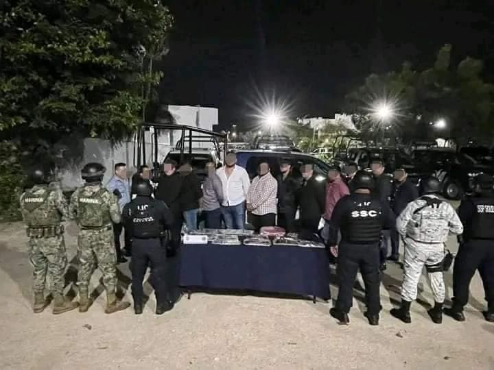 Cae grupo armado en Playa del Carmen