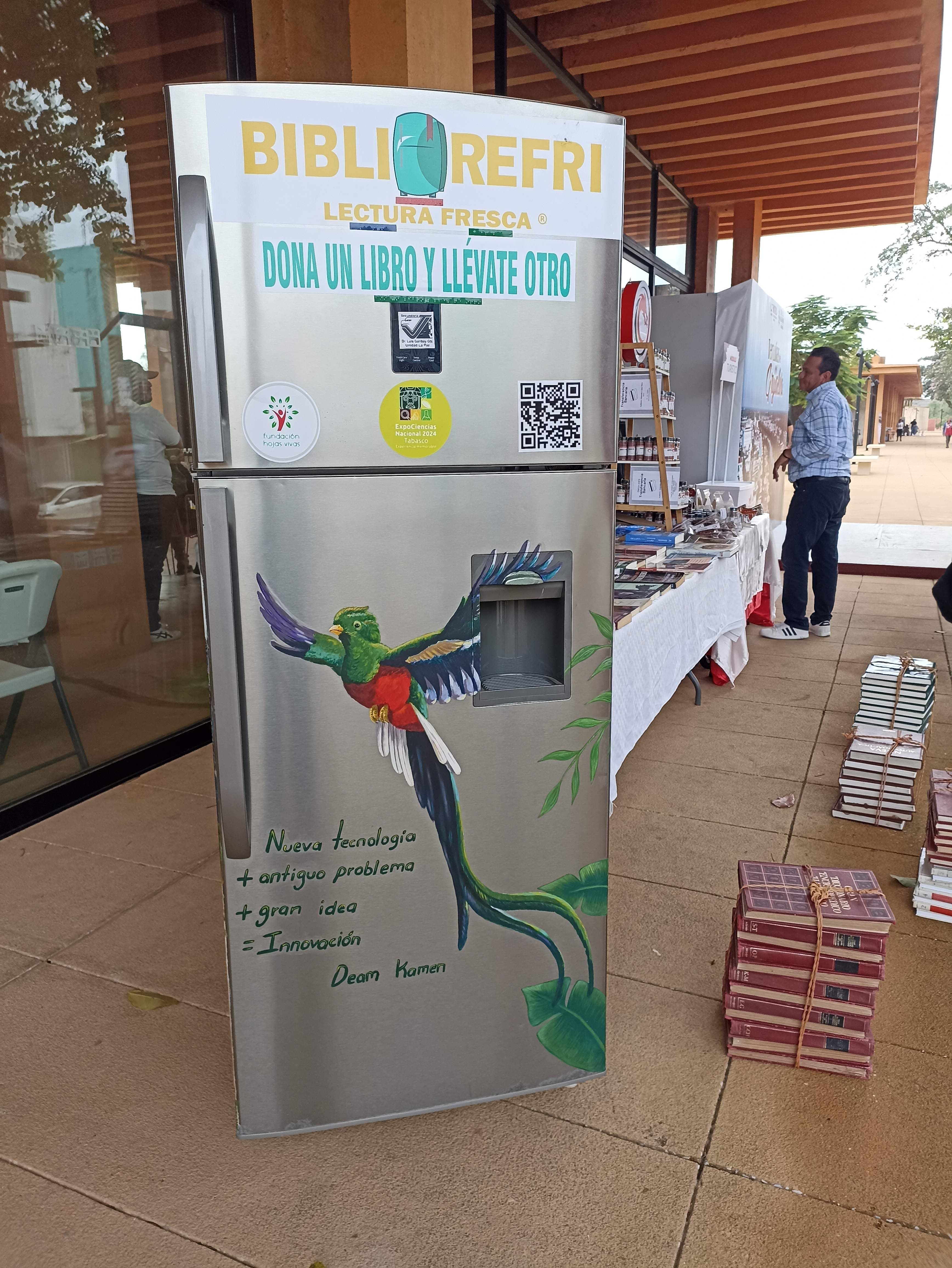 Bibliorefri recorre Villahermosa para 'alimentar mente y alma'