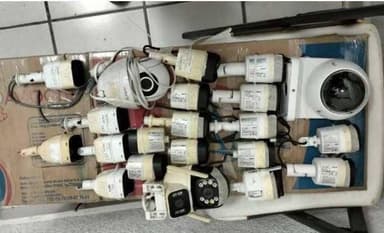 ImagenRetiran 96 cámaras utilizadas por la delincuencia organizada