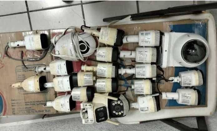 Retiran 96 cámaras utilizadas por la delincuencia organizada