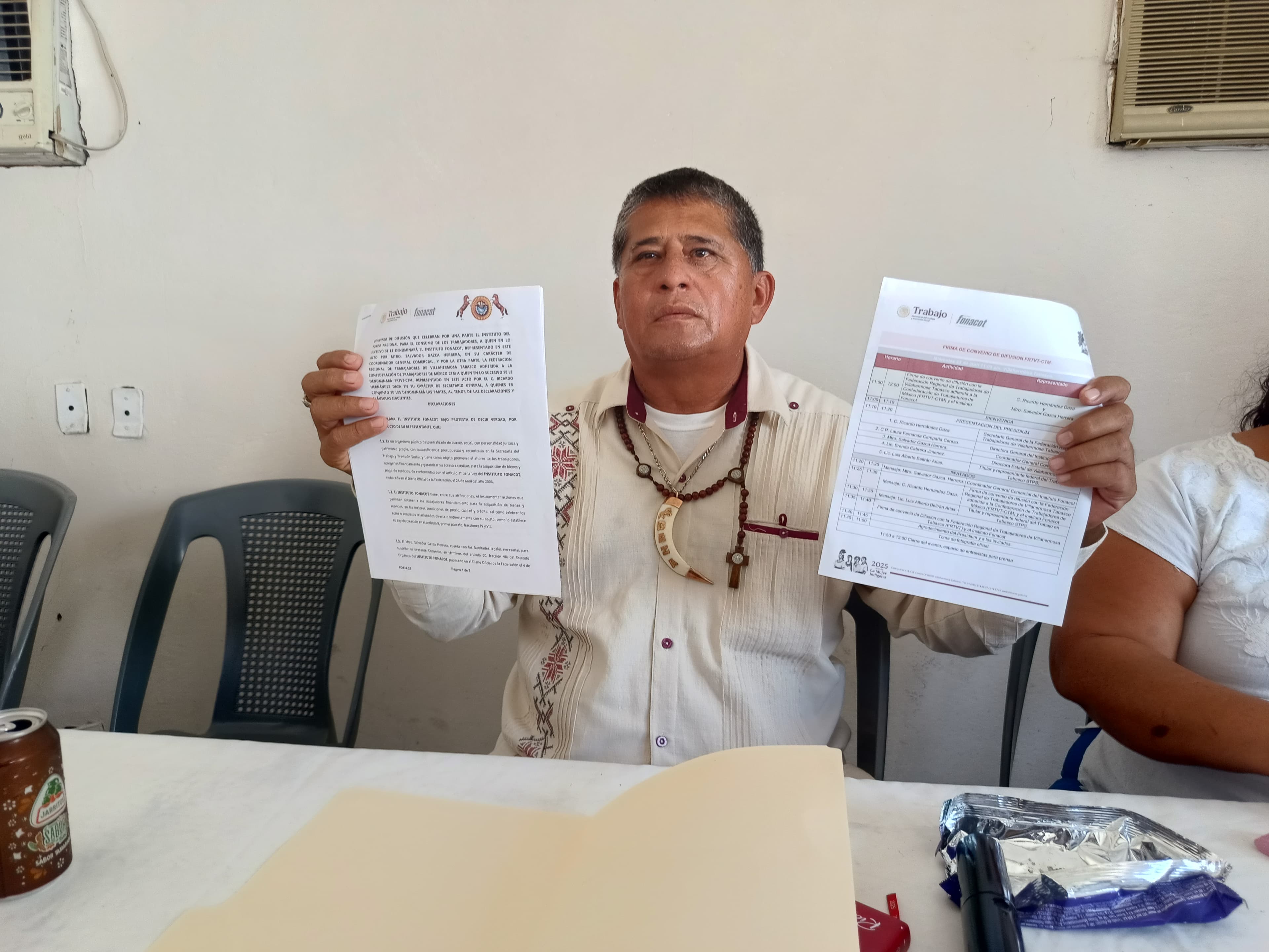 Se deslinda CTM de altercado obrero en Centla