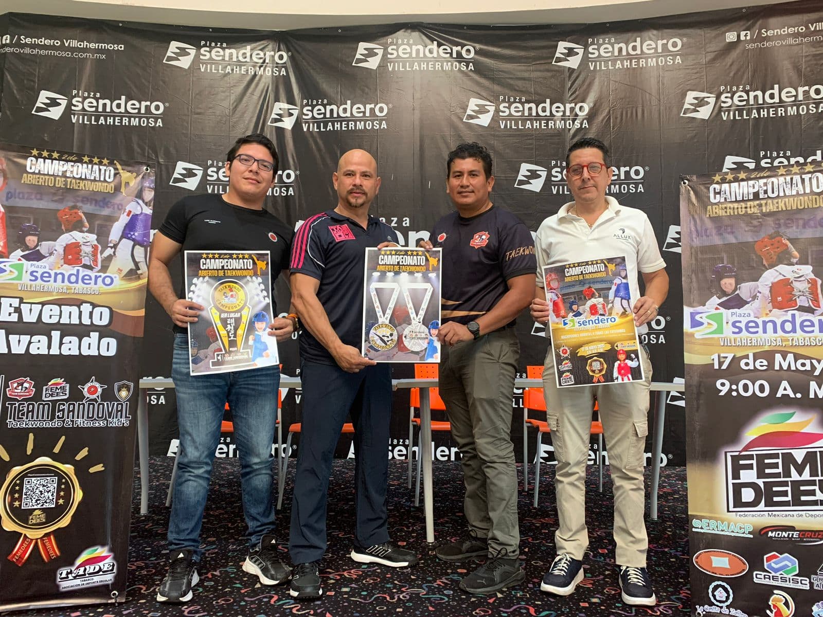 Competición de taekwondo reunirá a 400 artemarcialistas en Tabasco 