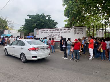 ImagenArman borlote, tras llegar tarde a examen de admisión