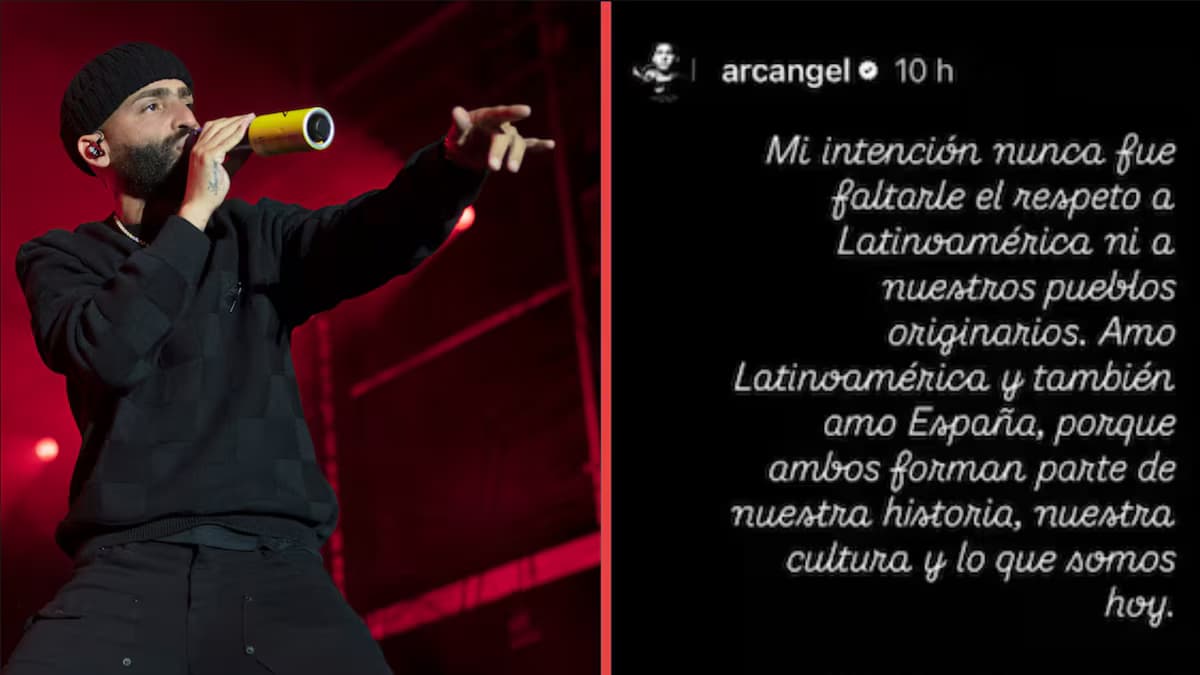 Se disculpa reggaetonero Arcángel tras criticar petición de disculpas a la Conquista 