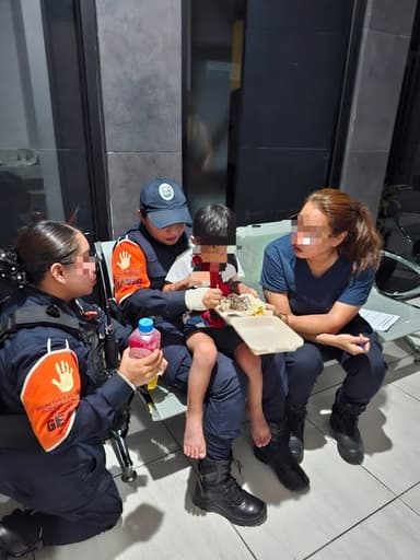 ImagenRescatan a menor por maltrato infantil en Puerto Aventuras