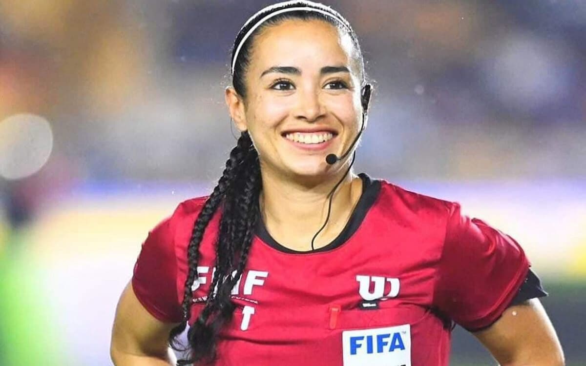 Katia Itzel García, única mujer que arbitrará en Mundial Sub 20 de Chile