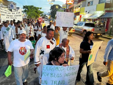 ImagenProtestan por deficiencia en hospital de Palenque