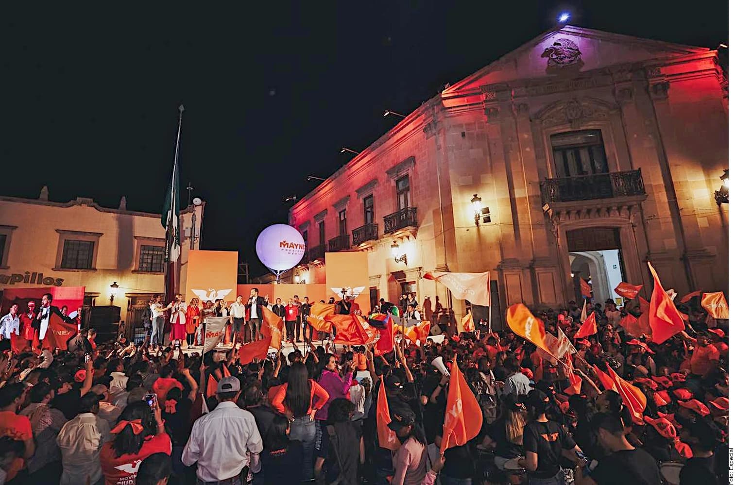 Voto 24/ 'Me va a conocer México', dice Máynez 