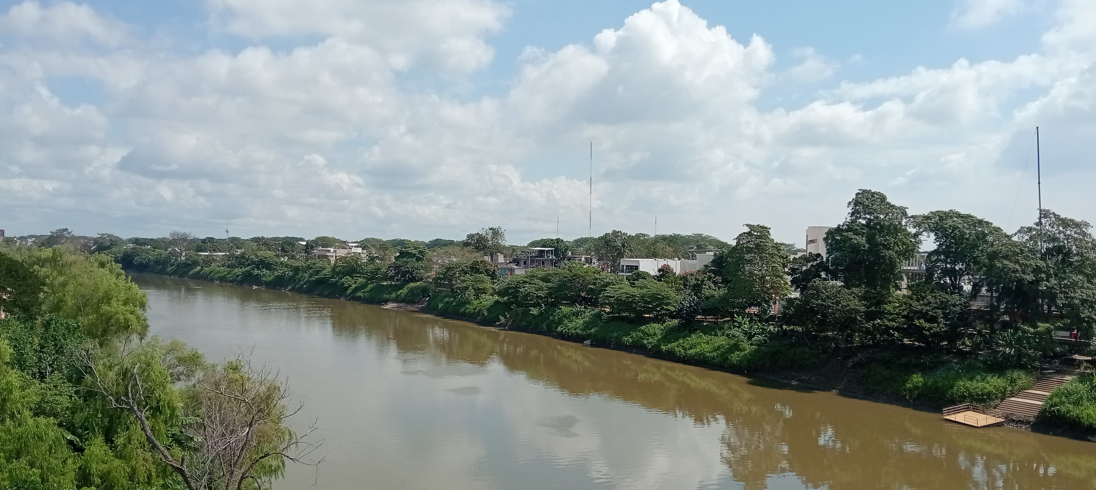 Domingo parcialmente nublado en Tabasco 