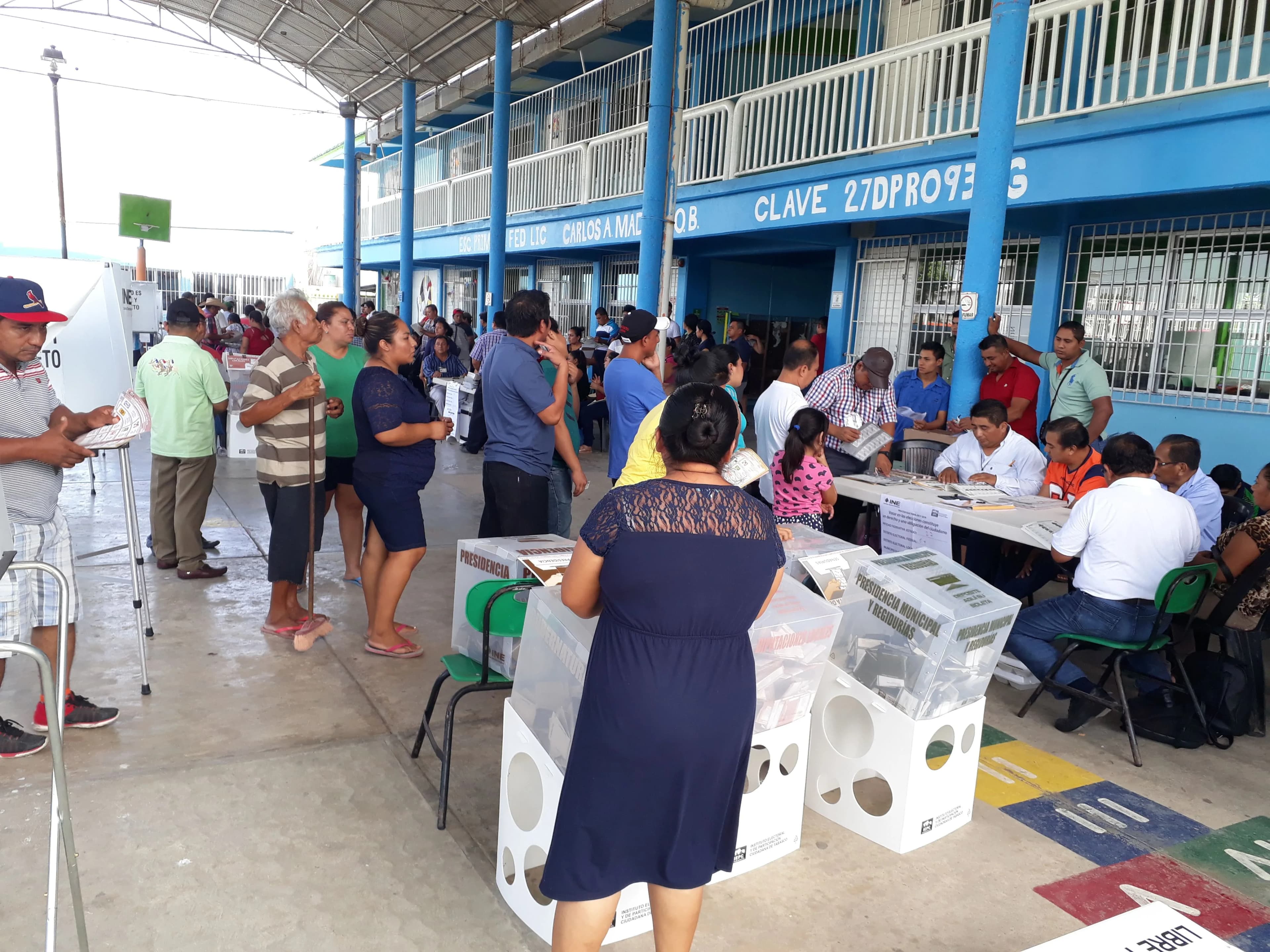 INE Tabasco ya están listos los funcionarios de casillas