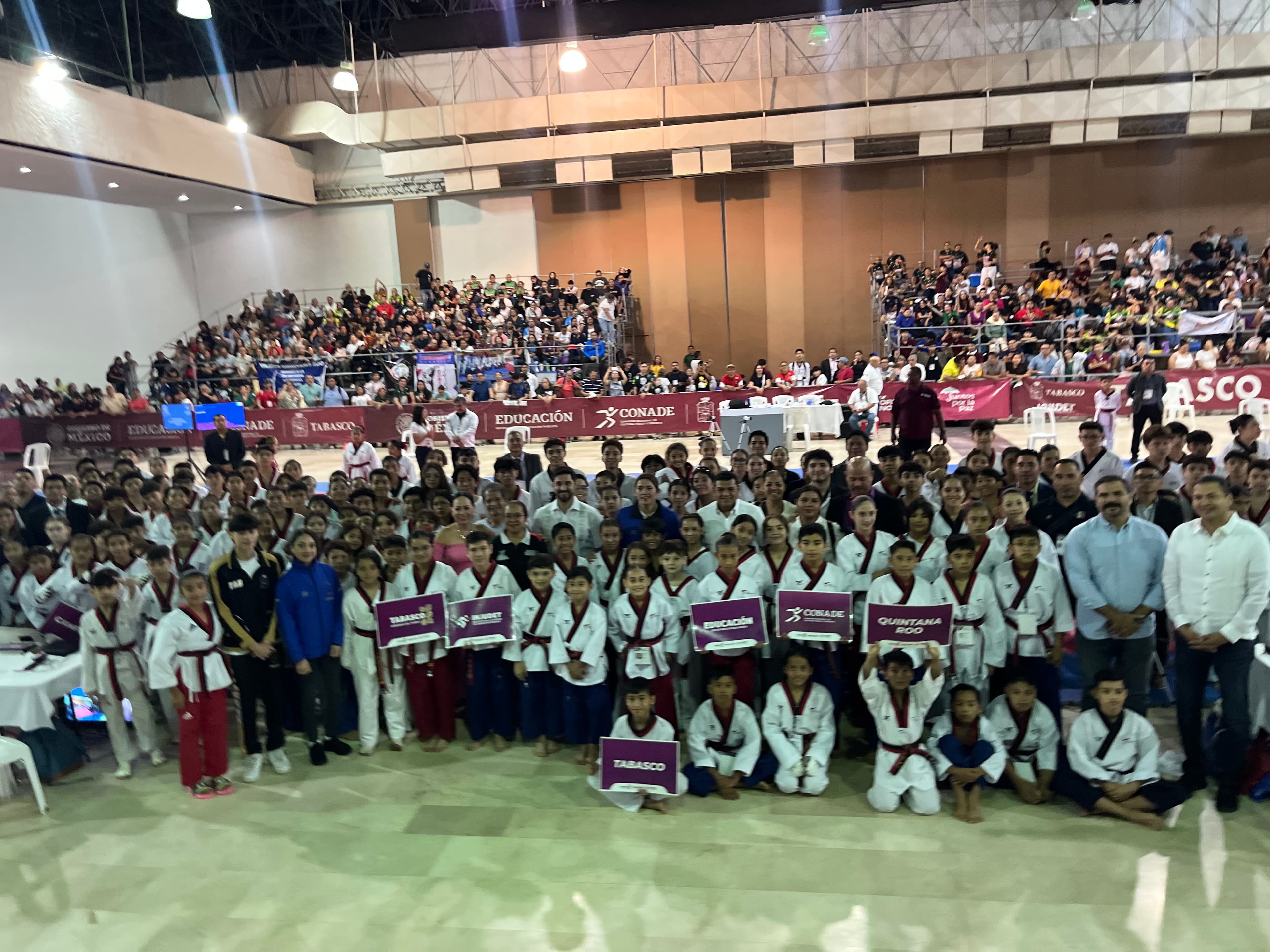 Arranca en Tabasco el Regional de Taekwondo