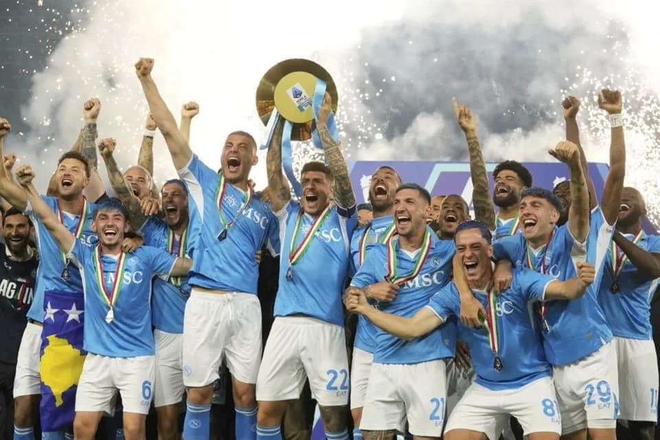 Napoli conquista el 'Scudetto' de la Serie A