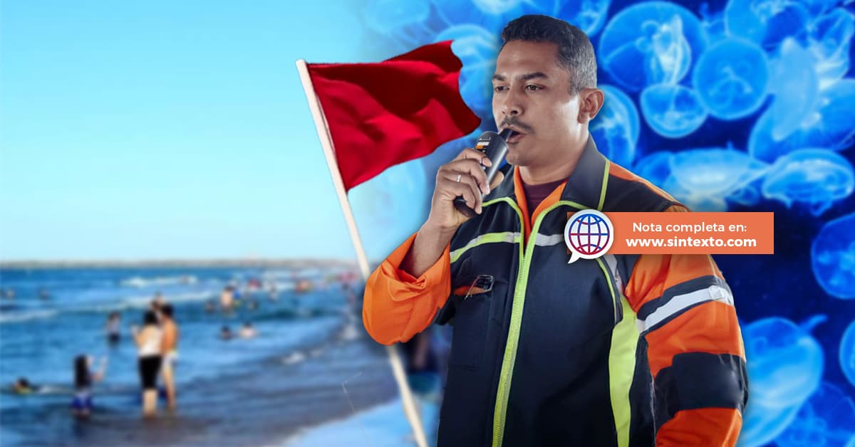 Inician vacaciones con alcoholímetro, bandera roja y medusas en Paraíso