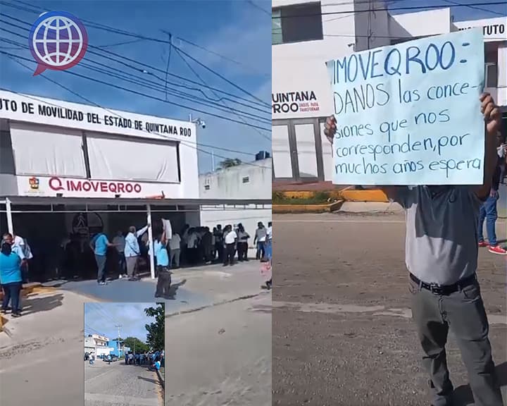 Taxistas de Quintana Roo exigen más concesiones