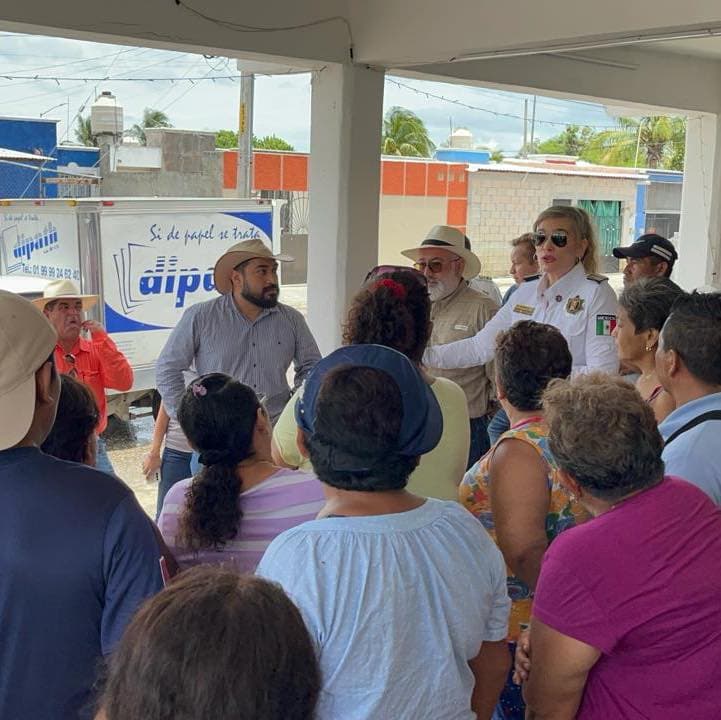 Usa secretaria campechana tragedia para ganar simpatías 