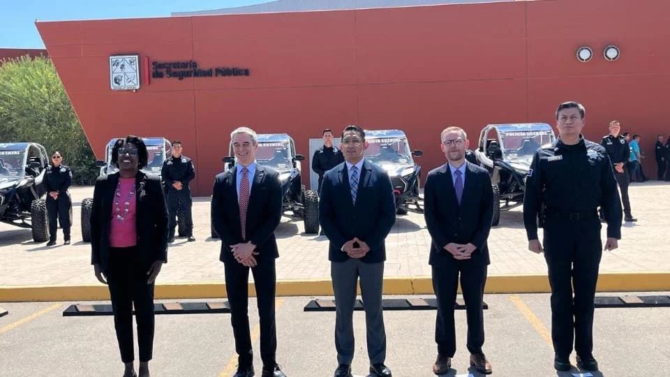 Entre señalamientos, EU equipa a la nueva Policía Estatal Fronteriza de Sonora