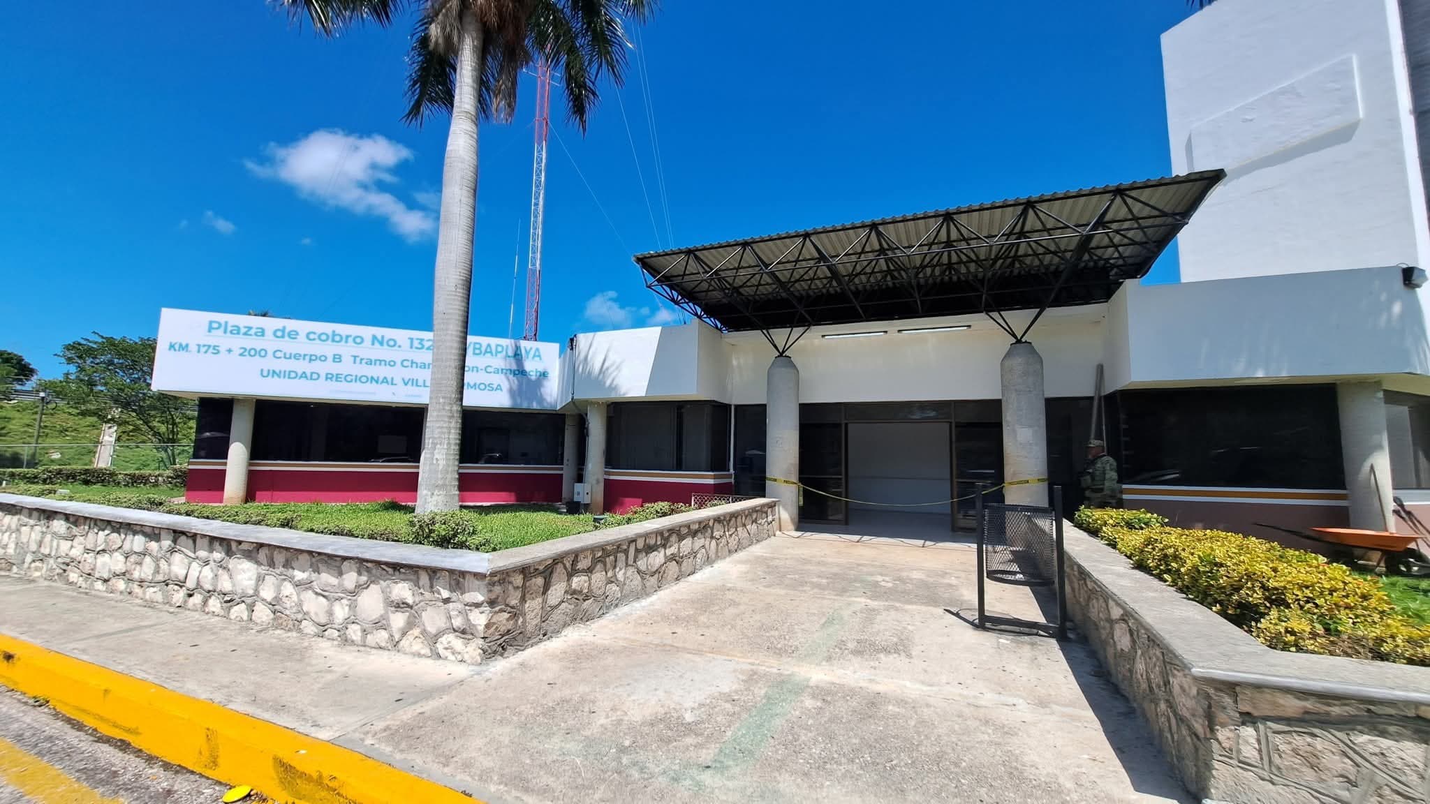 Asaltan oficinas de Capufe en autopista Campeche-Champotón