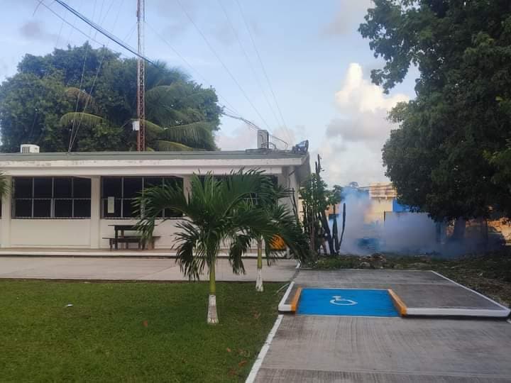 Previenen dengue en planteles de Q. Roo