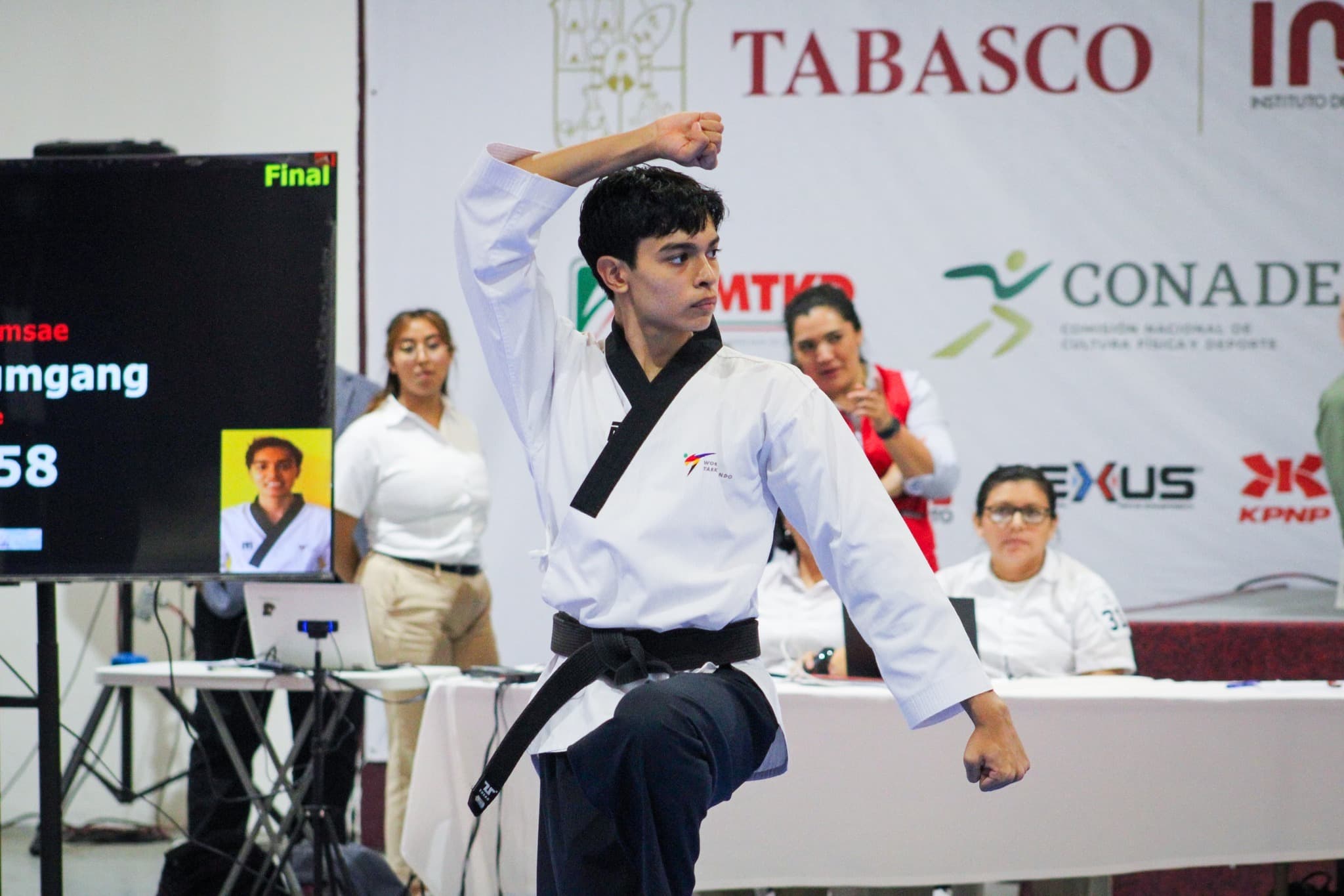 Avanza tabasqueño rumbo al mundial de poomsae 
