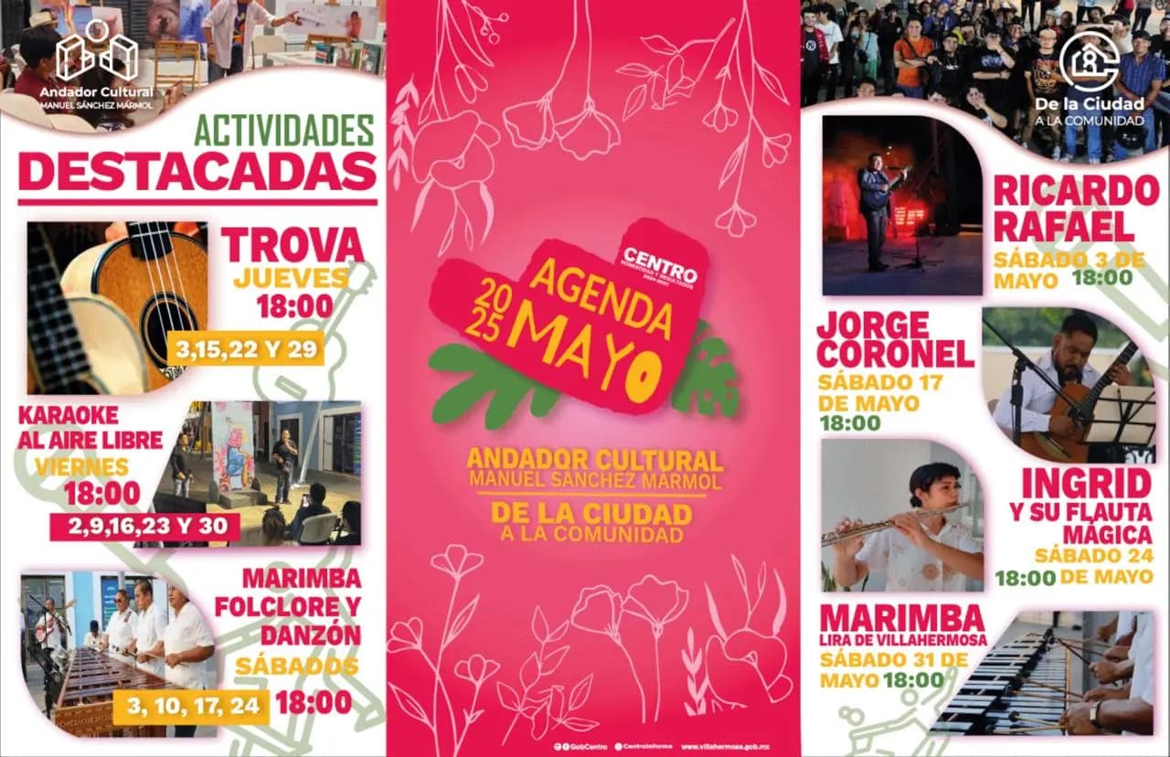 Centro oferta actividades culturales gratis durante mayo