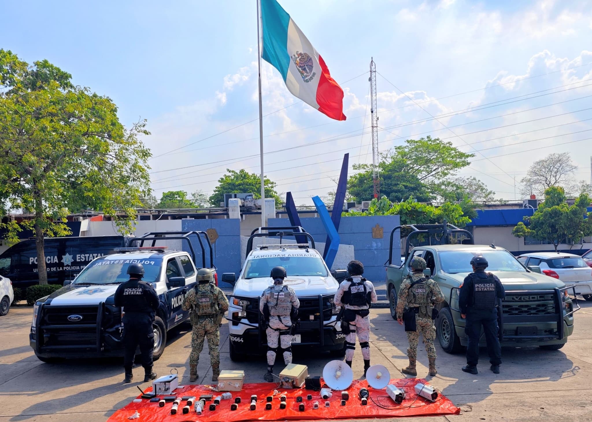 Operativo "Halcón Ciego" desmantela redes de videovigilancia del crimen organizado