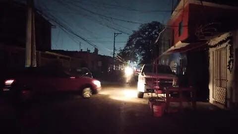 Continua apagones en municipios fronterizos de Chiapas