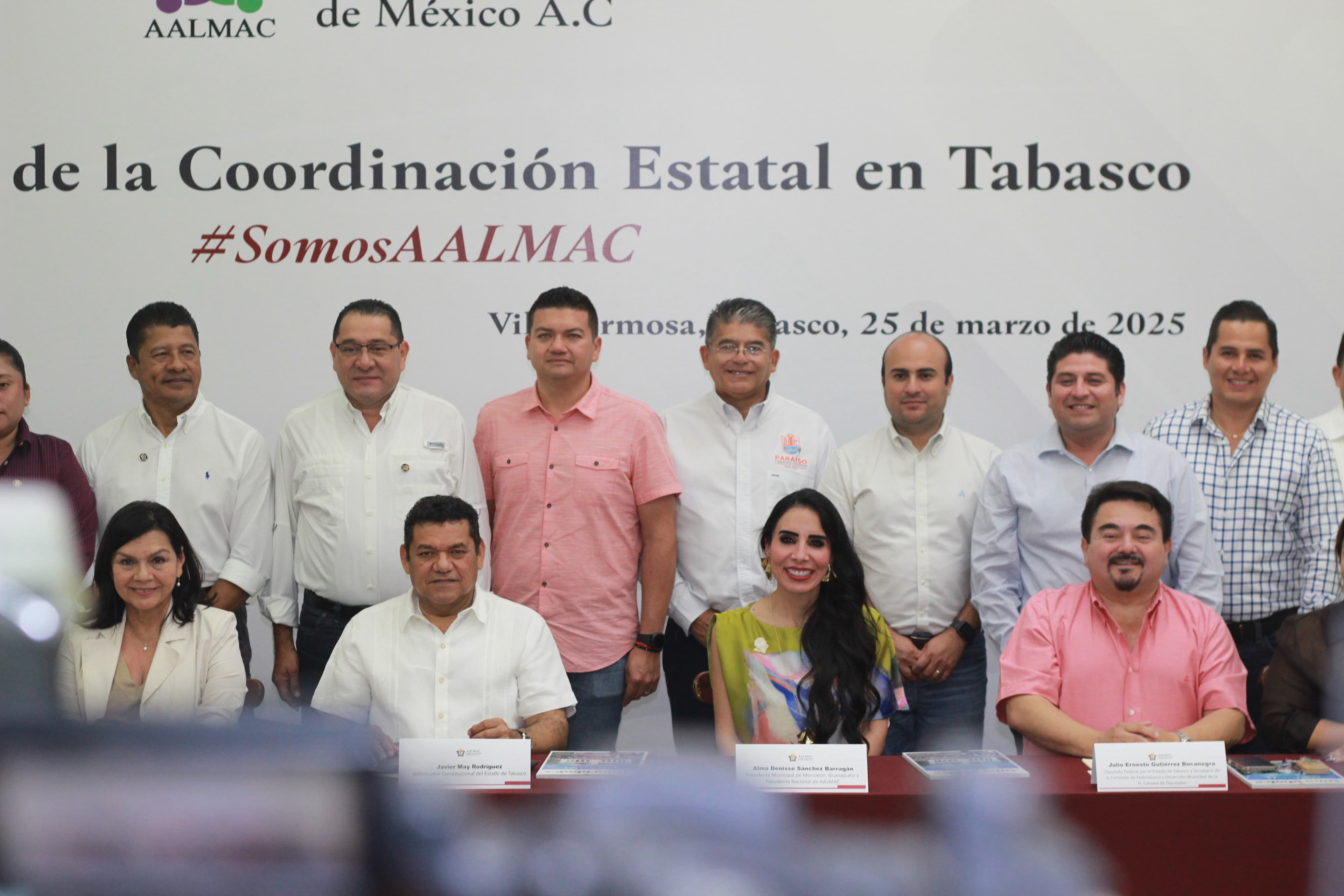 Asume Osuna liderazgo de alcaldes de Tabasco