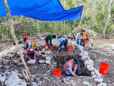 ImagenDescubren GPS prehispánico en Tramo 6 del Tren Maya 